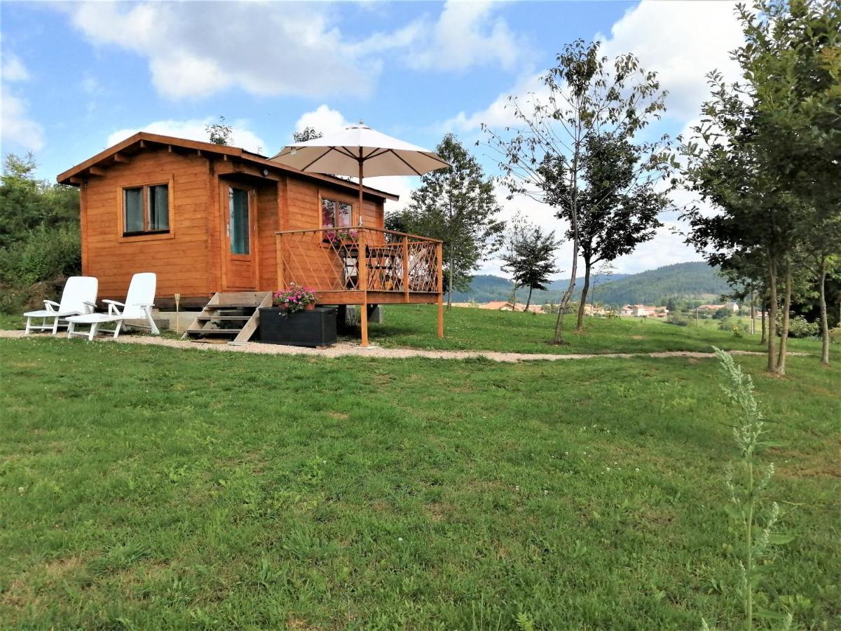 Le Chalet Des Etoiles Champagnac-le-Vieux Exteriér fotografie
